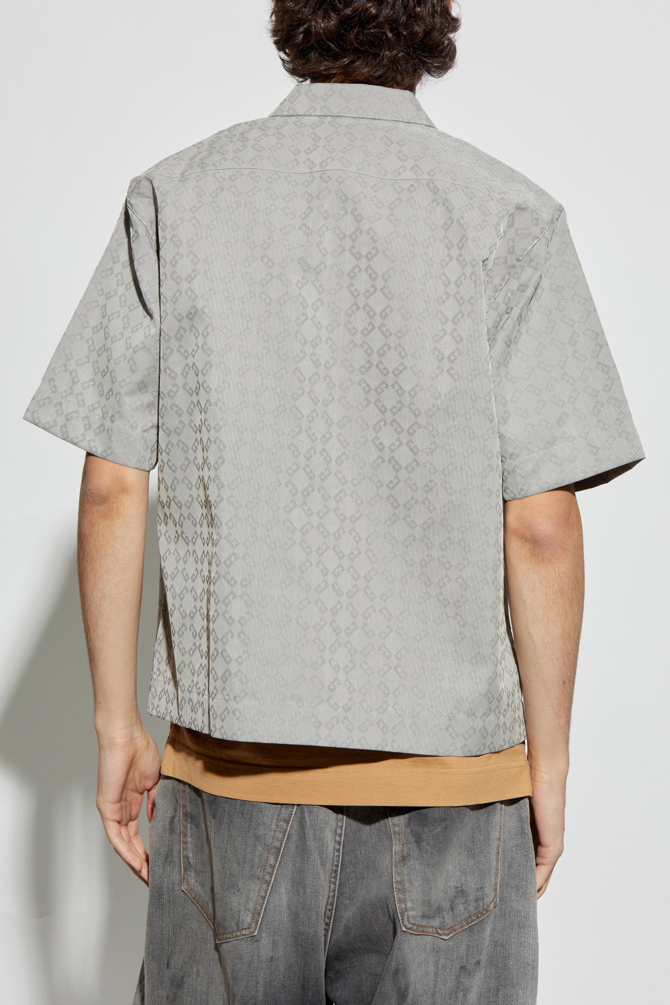 Tシャツ・カットソー GIVENCHY SS25 Zip shirt (BM615315L8 001) Givenchy Men's Logo Zip Shirt in Black Givenchy